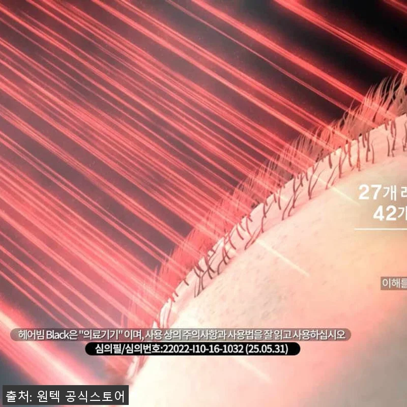 헤어빔 블랙 탈모 치료기 사용후기 - 관련 이미지 10