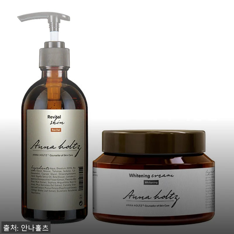 안나홀츠 여성 닥토 스킨300ml + 미백 크림 420g 2종 세트 사용후기