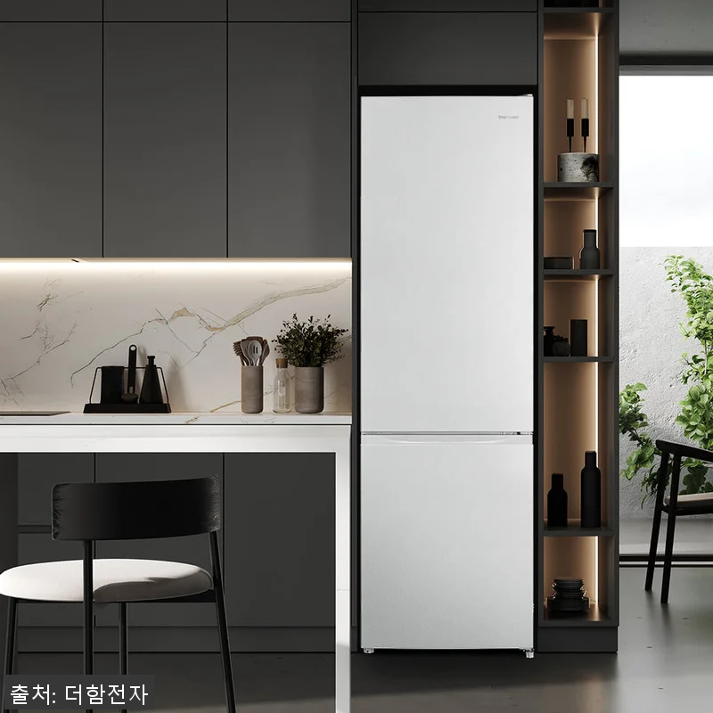 더함 소형 미니 냉장고 262 화이트 관련 이미지 1