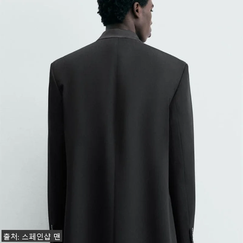 자라 스트라이프 자카드 프록 롱 코트 관련 이미지 3