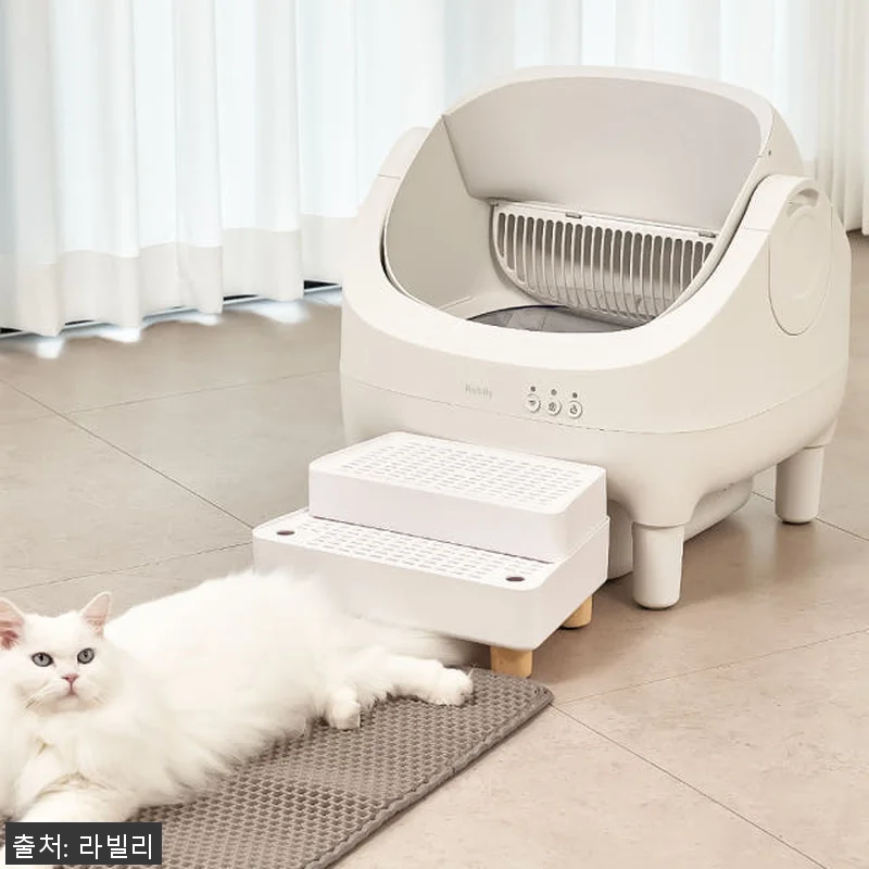 라빌리 오픈형 고양이 자동 화장실 W 관련 이미지 6