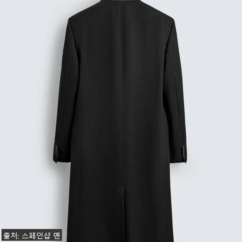 자라 스트라이프 자카드 프록 롱 코트 관련 이미지 7