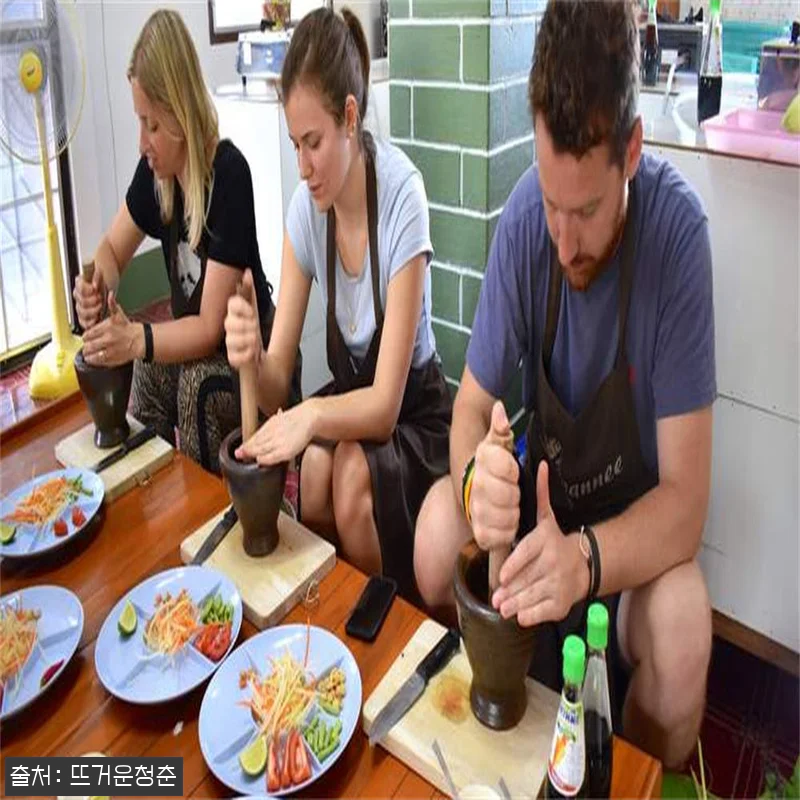 태국 치앙라이 스와니 타이 쿠킹 클래 관련 이미지 2