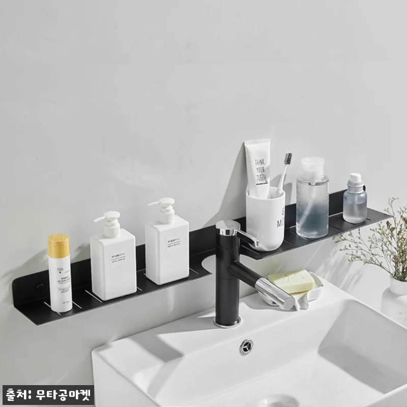무타공 세면대선반 욕실 화장실선반 일 관련 이미지 3