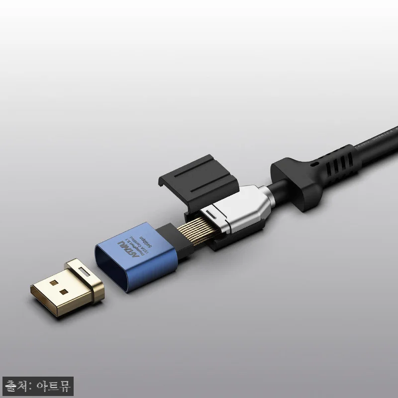 아트뮤 VESA 인증 C타입 to DP 2.1 DP54 16K DisplayPort 케이블 1m, 고해상도 데스크 셋업용으로 눈여겨볼 이슈템 18 아트뮤 VESA 인증 C타입 to D 관련 이미지 7