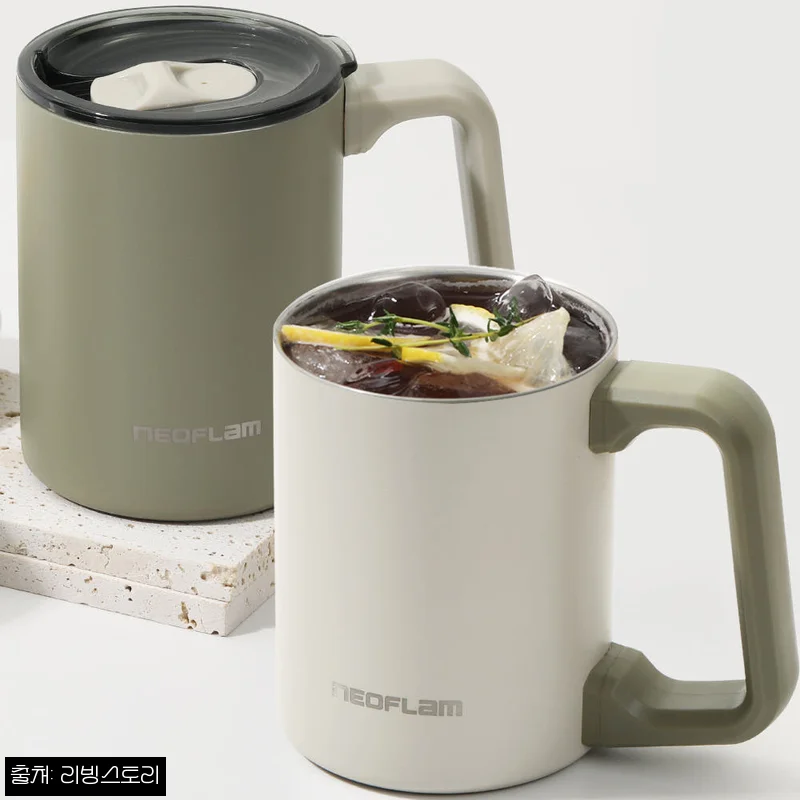 네오플램 스텐304 이중 보온 보냉 머그 텀블러 컵 540ml, 1만원대 무료배송으로 눈여겨볼 이슈템