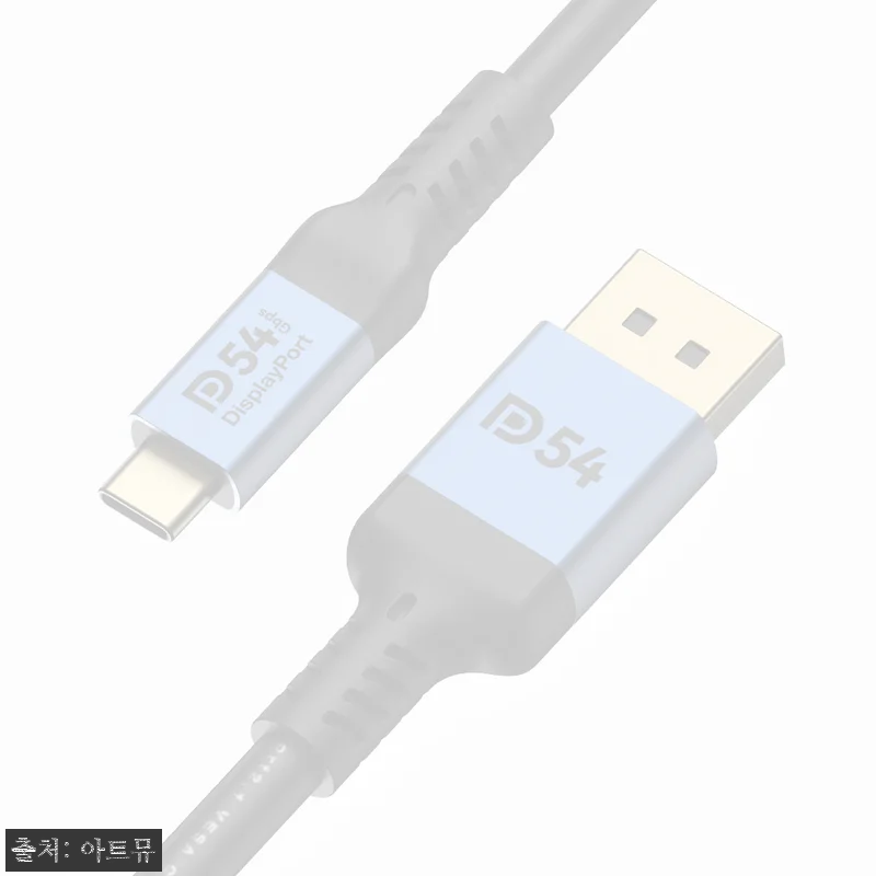 아트뮤 VESA 인증 C타입 to DP 2.1 DP54 16K DisplayPort 케이블 1m, 고해상도 데스크 셋업용으로 눈여겨볼 이슈템