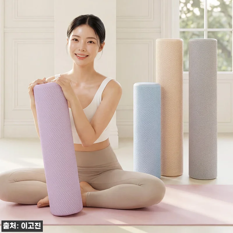 이고진 폼롤러 소프트 EVA 60cm 라이트그레이, 집에서 시작하는 데일리 스트레칭 이슈템 12 이고진 폼롤러 소프트 EVA 60cm 관련 이미지 1