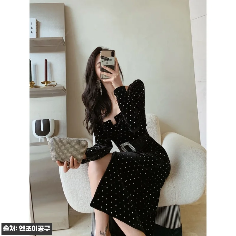 연말 모임 원피스 겨울 럭셔리 고급 고퀄 수입 원피스, 할인·사이즈·배송 일정 체크 후기 9 연말 모임 원피스 겨울 럭셔리 고급 관련 이미지 1