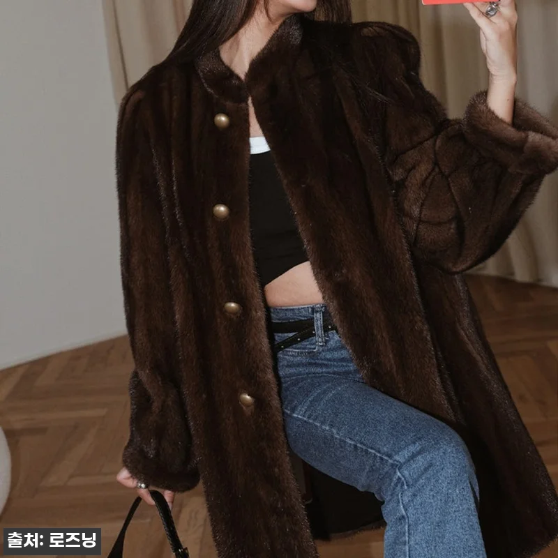 친환경 밍크 인조 모피 코트 에코퍼, 겨울 데일리룩 후보로 체크한 30% 할인 정보 9 친환경 밍크 인조 모피 코트 에코퍼, 관련 이미지 1