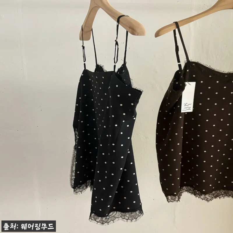 블랙당일 바스켓 폴카 도트 뷔스티에 관련 이미지 1
