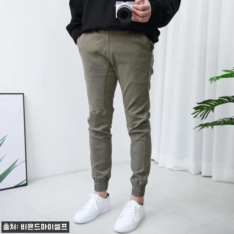 4XL까지 빅사이즈 무릎 절개 스판 관련 이미지 1