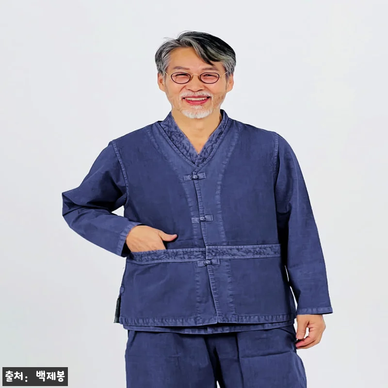 백제봉 생활한복 조끼 세트, 봄가을 관련 이미지 1