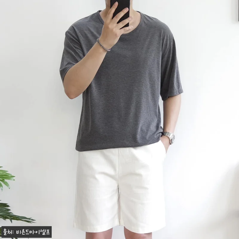 남자 슬라브 U넥 반팔 티셔츠 5컬러, 1만원대 무료배송으로 눈여겨볼 이슈템 12 남자 슬라브 U넥 반팔 티셔츠 5컬러 관련 이미지 1