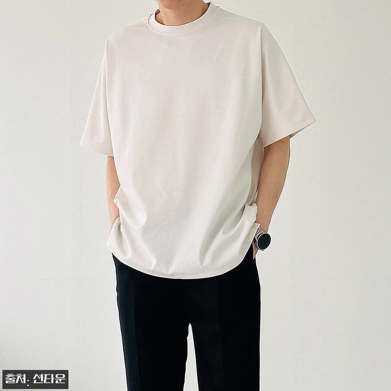 남자오버핏반팔티 구김없는 분또 레이어드 커플반팔티, 사계절 활용도 눈여겨본 이유 6 남자오버핏반팔티 구김없는 분또 레이어 관련 이미지 1