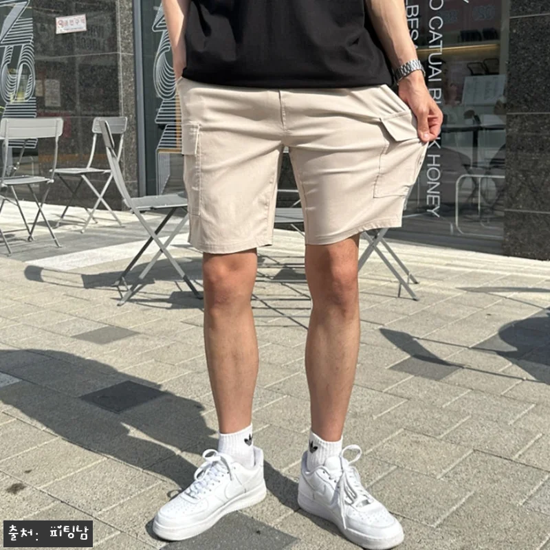 1+1 남자 트레이시 5부 스판 밴딩 카고 반바지, 여름 데일리룩으로 눈여겨볼 이슈템 13 1+1 남자 트레이시 5부 스판 밴딩 관련 이미지 1