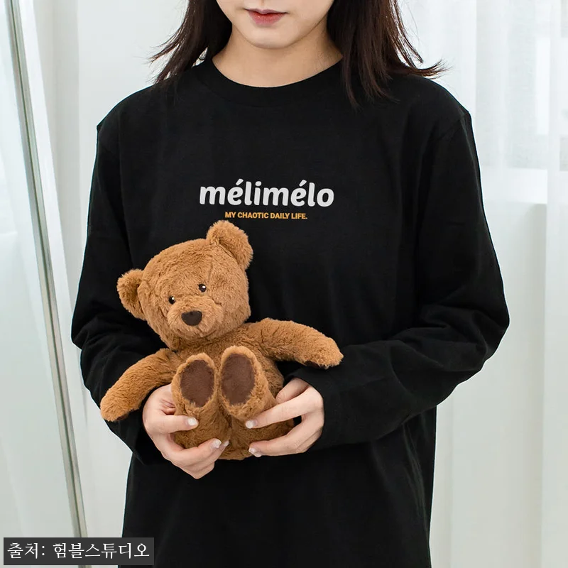 라운드넥 긴팔 이너 티셔츠 여성 레이 관련 이미지 2