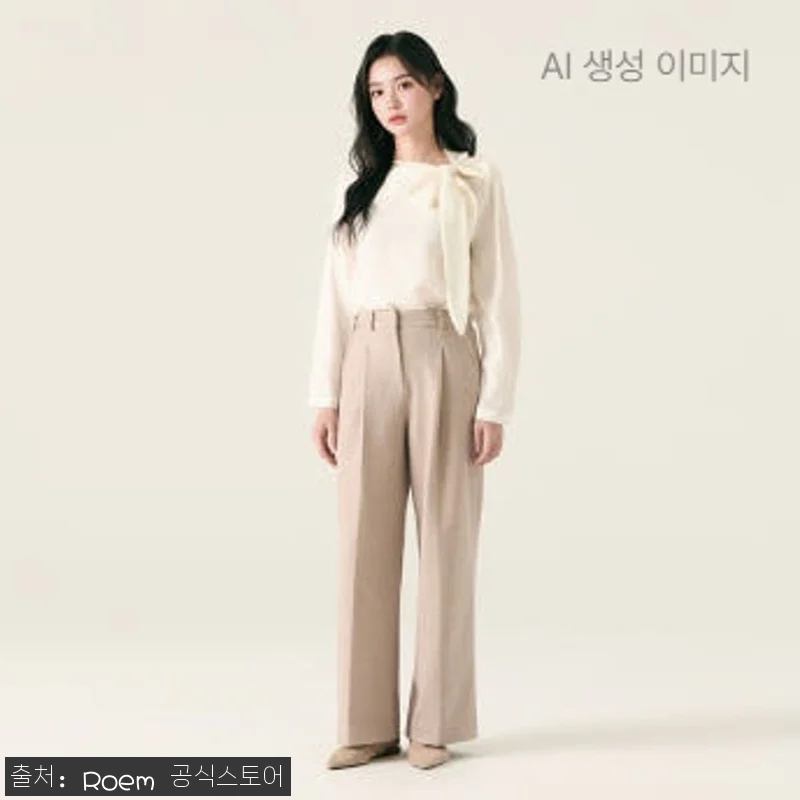 로엠 헤비기모 원턱 와이드 슬랙스_RMTWG11R11, 50% 할인 중이라 구매 전 체크한 정보 10 로엠 헤비기모 원턱 와이드 슬랙스_R 관련 이미지 2
