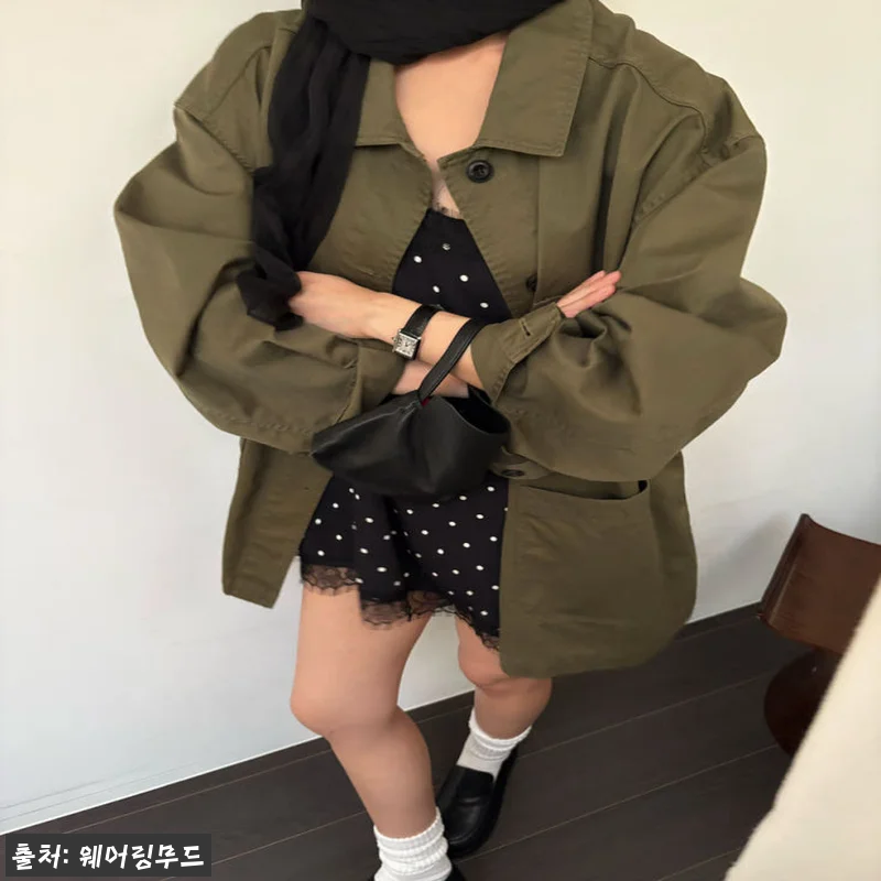 블랙당일 바스켓 폴카 도트 뷔스티에 관련 이미지 2