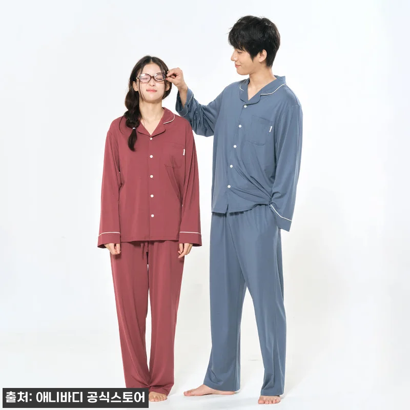애니바디 코튼모달 솔리드 9부 공용 관련 이미지 2