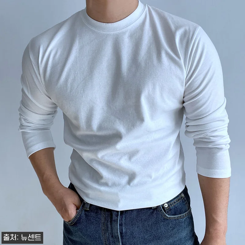 머슬핏 남자긴팔티 분또 헬창티셔츠, 관련 이미지 2