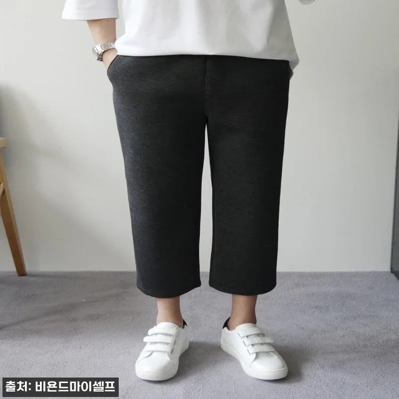 키작은 남자 네오프렌 와이드 8부 밴딩 바지, 3만원대 무료배송으로 체크한 이슈템 12 키작은 남자 네오프렌 와이드 8부 밴 관련 이미지 2