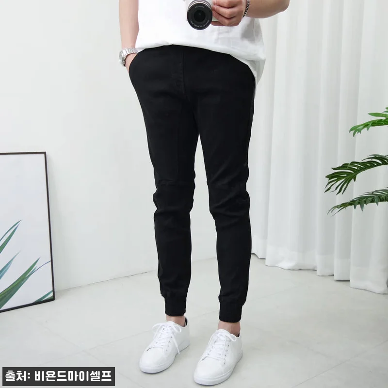 4XL까지 빅사이즈 무릎 절개 스판 관련 이미지 2