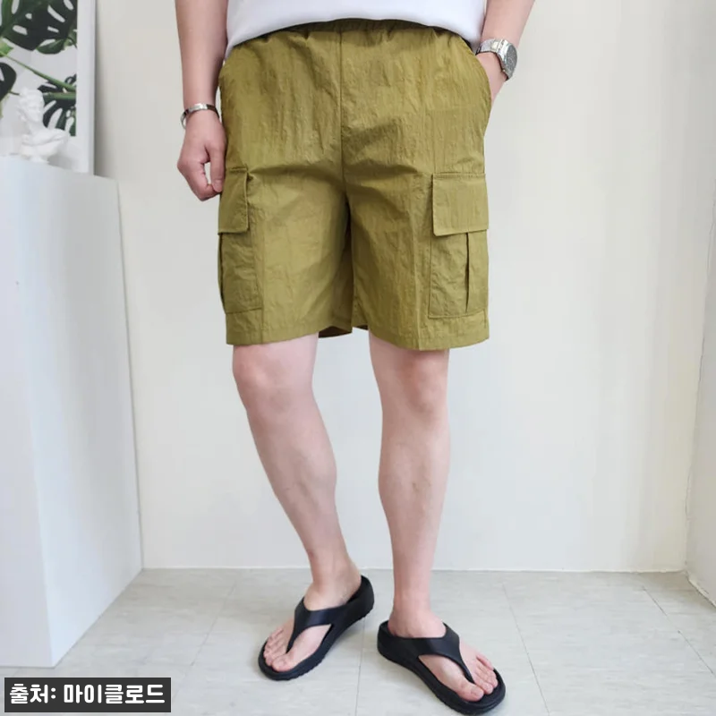 남자카고반바지 빅사이즈 와이드핏 여름 관련 이미지 2