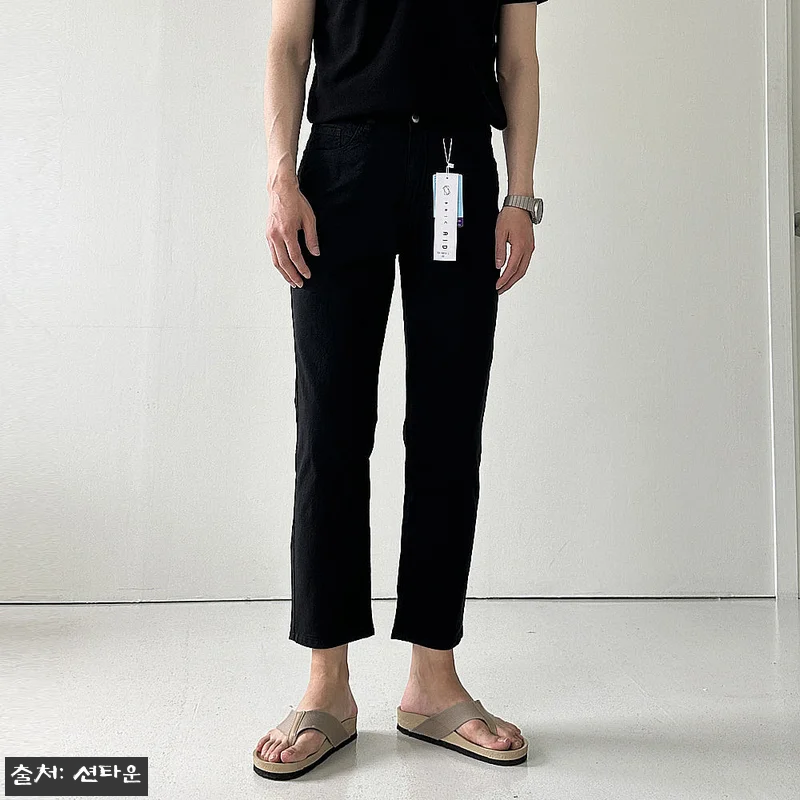 남자여름바지 밴딩 쿨링 린넨팬츠 남자 관련 이미지 2
