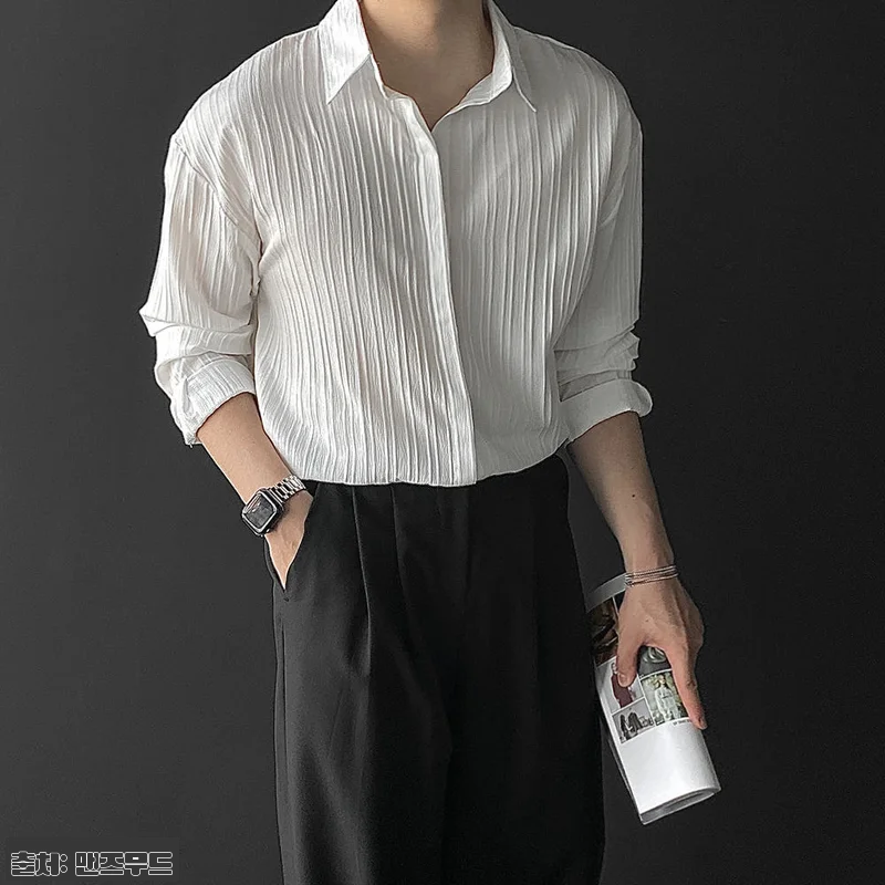 남자여름긴팔셔츠 링클프리 남자여름남방, 여름 출근룩으로 눈여겨볼 이슈템 13 남자여름긴팔셔츠 링클프리 남자여름남방 관련 이미지 2