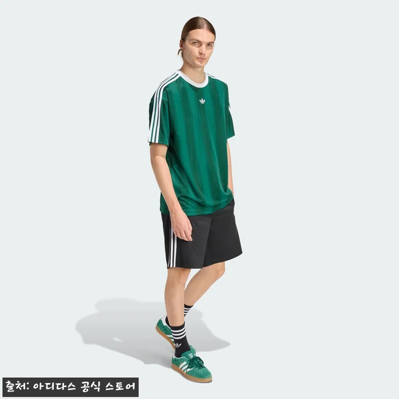 아디다스 아디컬러 자카드 저지 KD5834, 그린 컬러에 꽂혀 고른 루즈핏 찐후기 10 아디다스 아디컬러 자카드 저지 KD5 관련 이미지 2