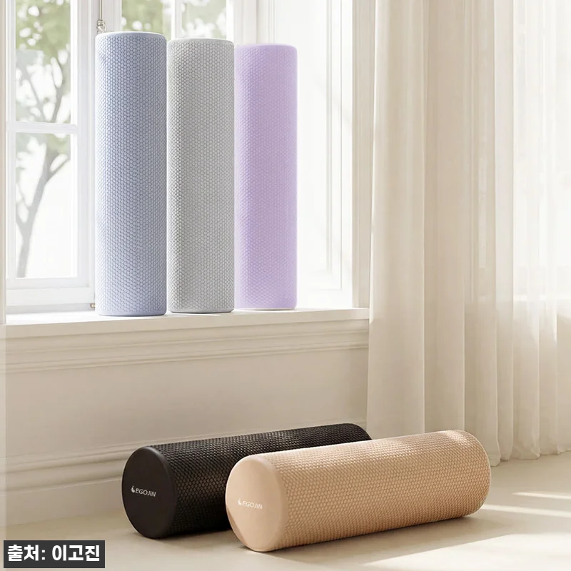 이고진 폼롤러 소프트 EVA 60cm 라이트그레이, 집에서 시작하는 데일리 스트레칭 이슈템 14 이고진 폼롤러 소프트 EVA 60cm 관련 이미지 3
