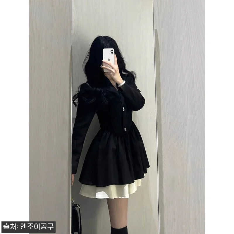 마이데몬 도도희 블랙 원피스, 하객룩 관련 이미지 3