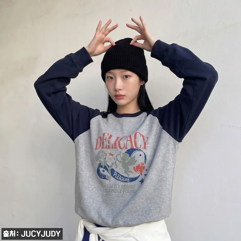 쥬시쥬디 래글런프린트티셔츠 J1TS6 관련 이미지 3