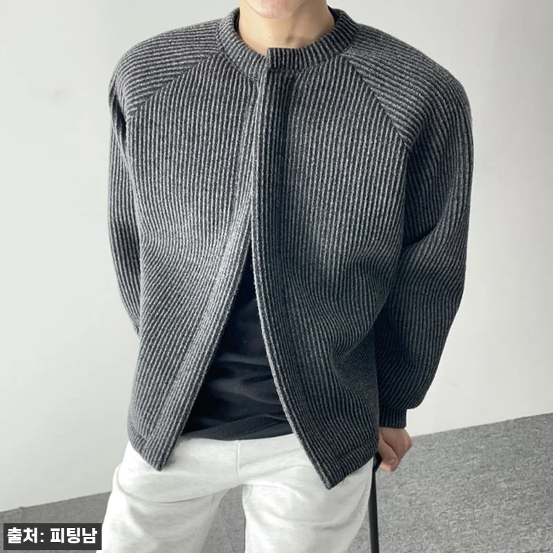 남자 어데어 두꺼운 라운드&후드 스판 관련 이미지 3