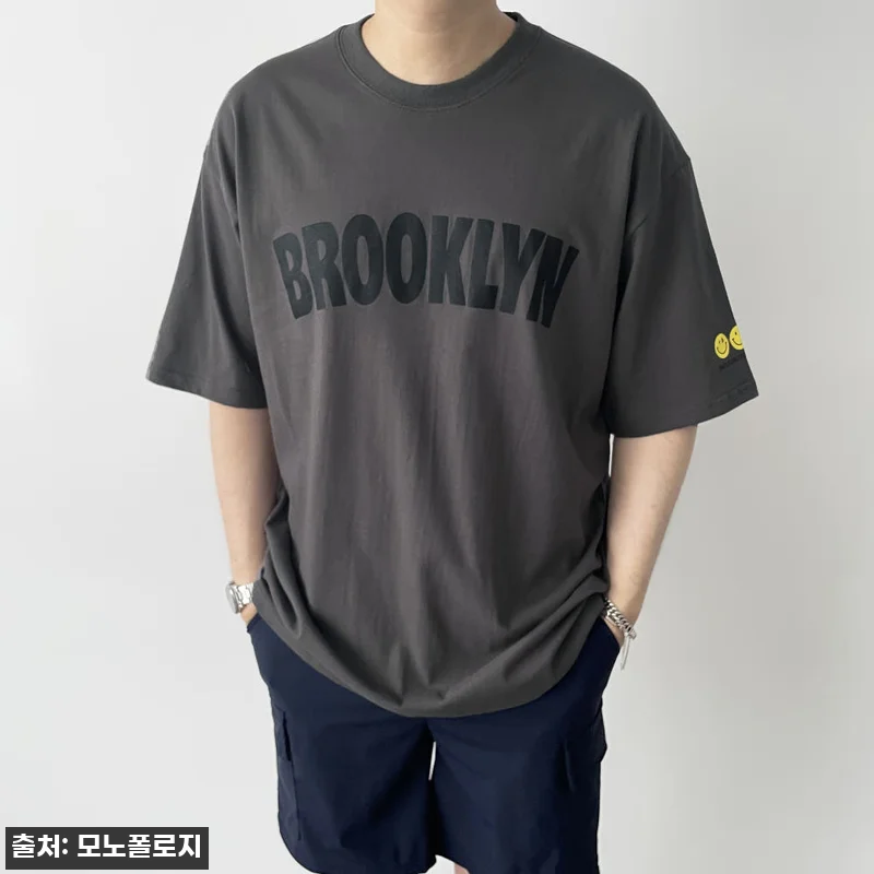 어깨넓어보이는반팔 남자오버핏반팔티, 관련 이미지 3