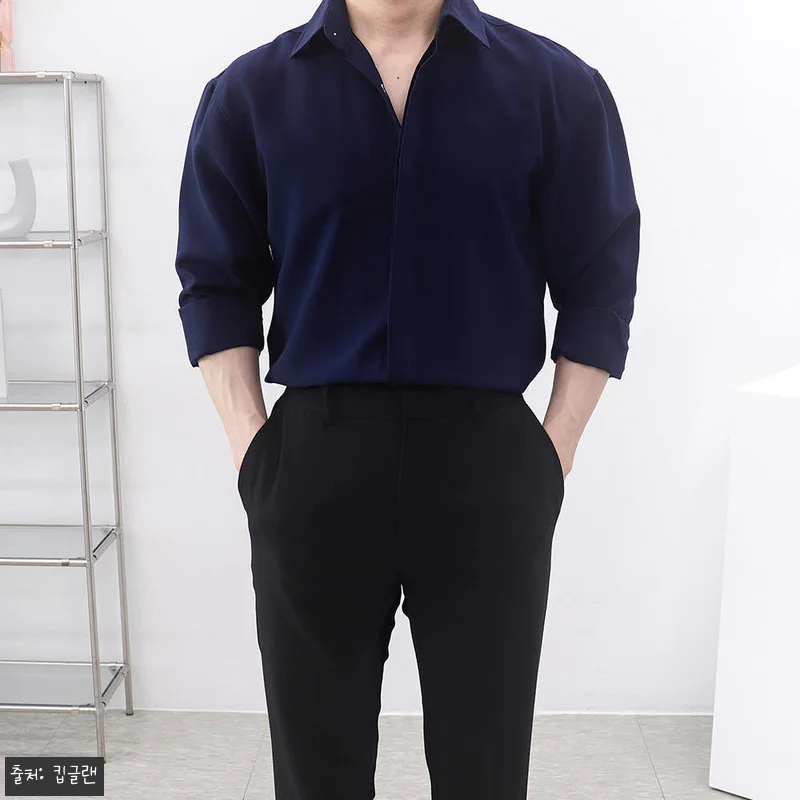 구김없는와이셔츠 검정와이셔츠 남자흰셔츠, 2만원대 무료배송 구매 전 체크 후기 14 구김없는와이셔츠 검정와이셔츠 남자흰셔 관련 이미지 3