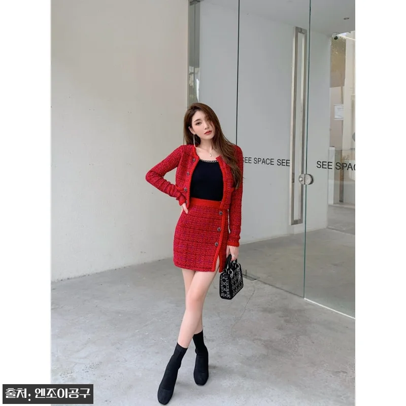 마이데몬 김유정 레드 원피스 도도희 관련 이미지 4