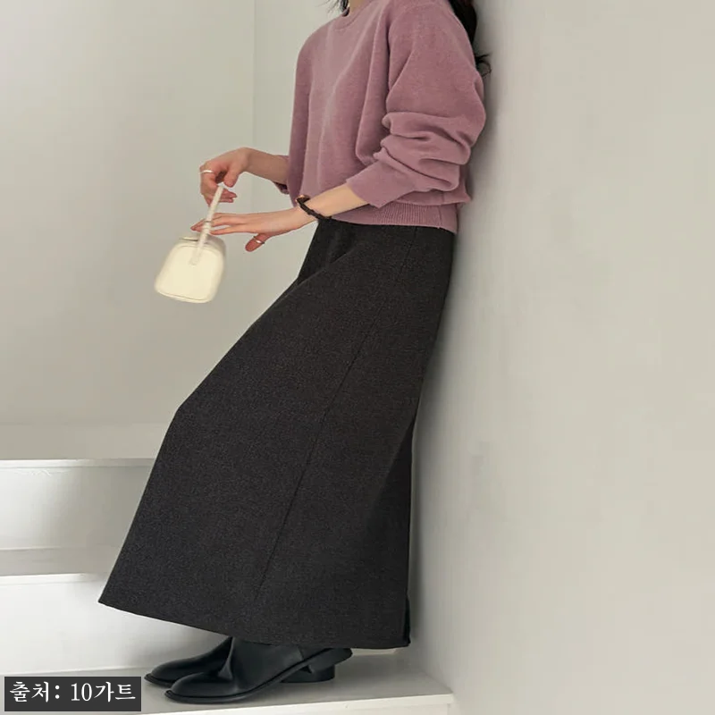 모렌 H라인 롱 스커트 SK154, 관련 이미지 4