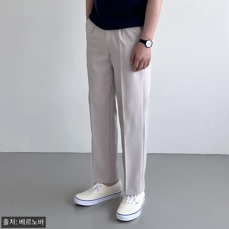 남자 세미와이드 링클프리 슬랙스 찐후 관련 이미지 4