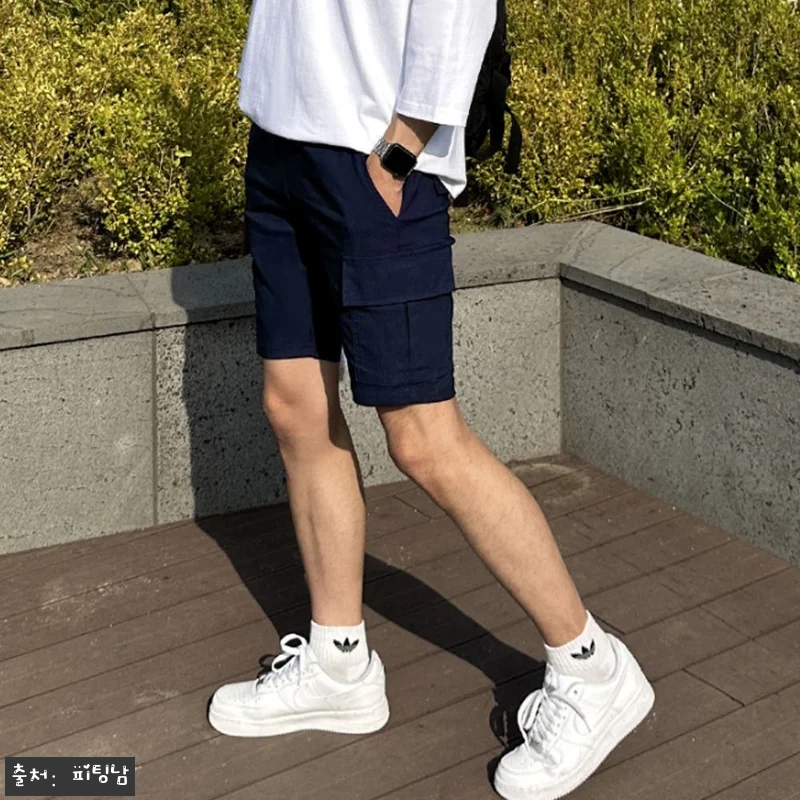1+1 남자 트레이시 5부 스판 밴딩 카고 반바지, 여름 데일리룩으로 눈여겨볼 이슈템 16 1+1 남자 트레이시 5부 스판 밴딩 관련 이미지 4
