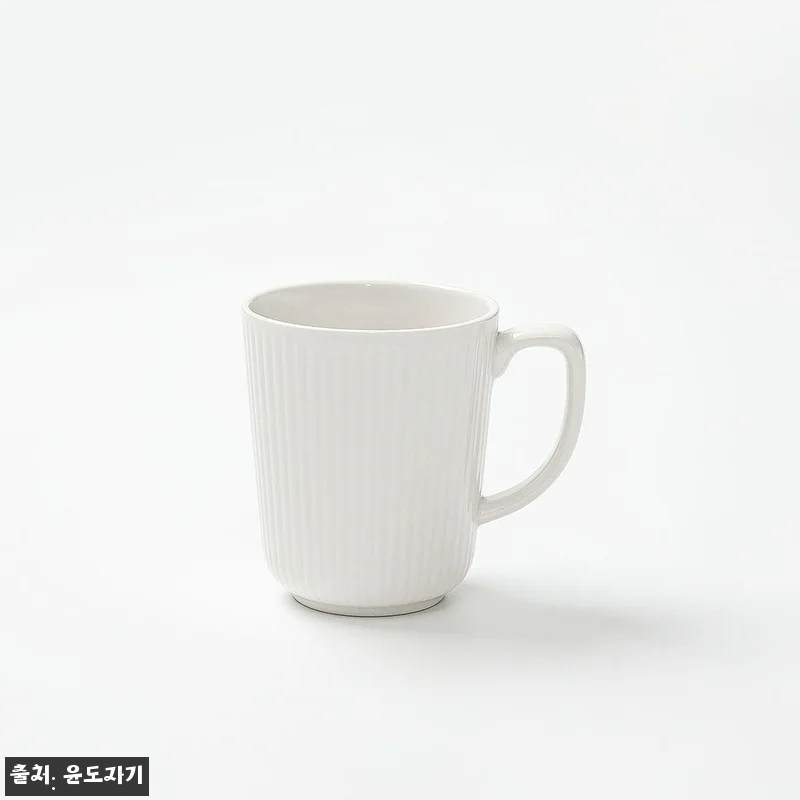 윤도자기 순백 화이트 국산 머그컵 중, 6,900원 무료배송으로 만나는 깔끔한 홈카페 잔 15 윤도자기 순백 화이트 국산 머그컵 중 관련 이미지 4
