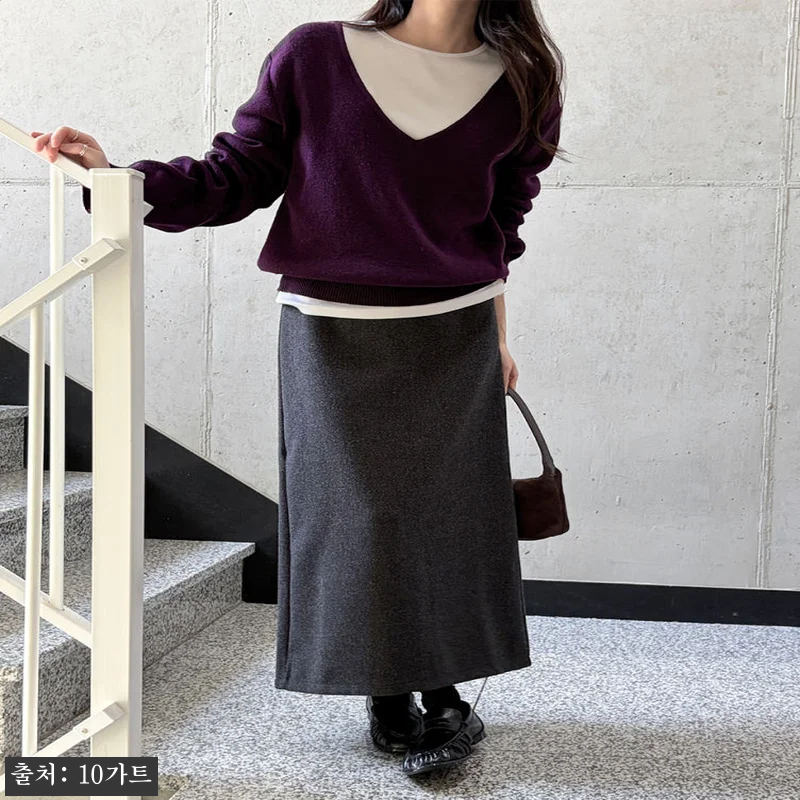 모렌 H라인 롱 스커트 SK154, 관련 이미지 5