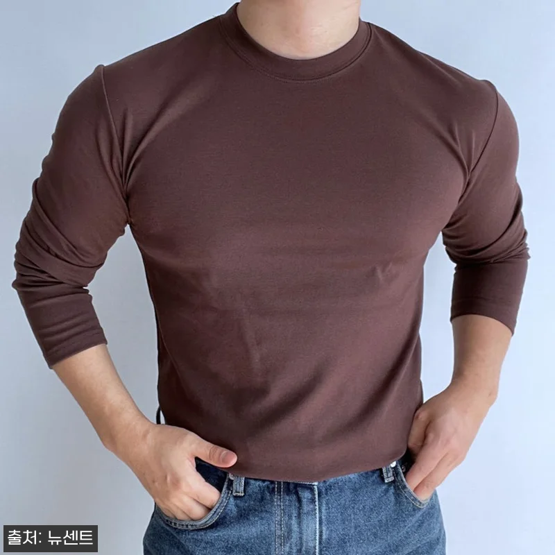 머슬핏 남자긴팔티 분또 헬창티셔츠, 관련 이미지 5