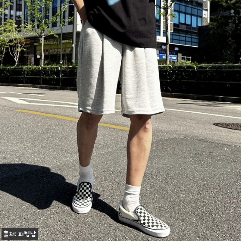 남자 미첼 여름 버뮤다 핀턱 트레이닝 반바지 3컬러, 여름 데일리룩으로 눈여겨볼 이슈템 17 남자 미첼 여름 버뮤다 핀턱 트레이닝 관련 이미지 5