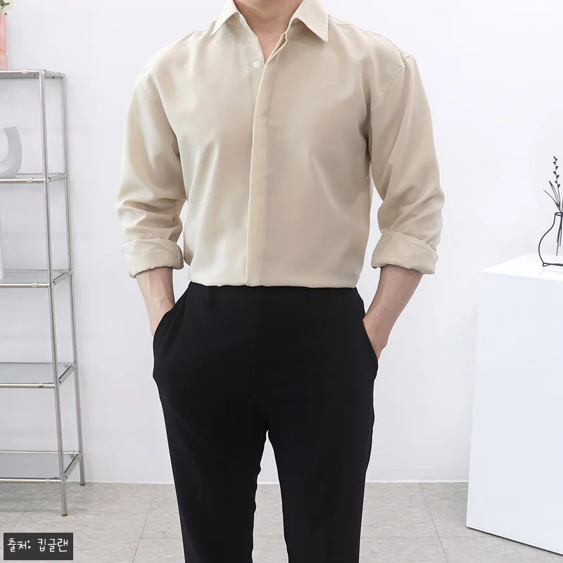 구김없는와이셔츠 검정와이셔츠 남자흰셔츠, 2만원대 무료배송 구매 전 체크 후기 16 구김없는와이셔츠 검정와이셔츠 남자흰셔 관련 이미지 5