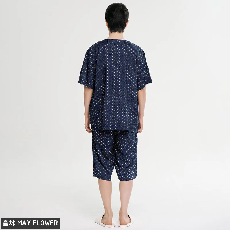 마이펫 남성 여름 반팔 레이온 잠옷 관련 이미지 5
