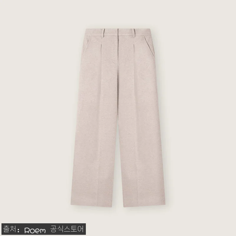 로엠 헤비기모 원턱 와이드 슬랙스_RMTWG11R11, 50% 할인 중이라 구매 전 체크한 정보 14 로엠 헤비기모 원턱 와이드 슬랙스_R 관련 이미지 6