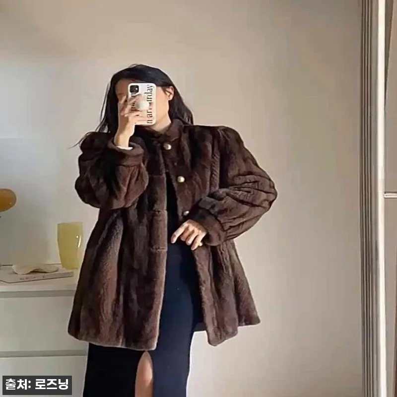 친환경 밍크 인조 모피 코트 에코퍼, 겨울 데일리룩 후보로 체크한 30% 할인 정보 14 친환경 밍크 인조 모피 코트 에코퍼, 관련 이미지 6