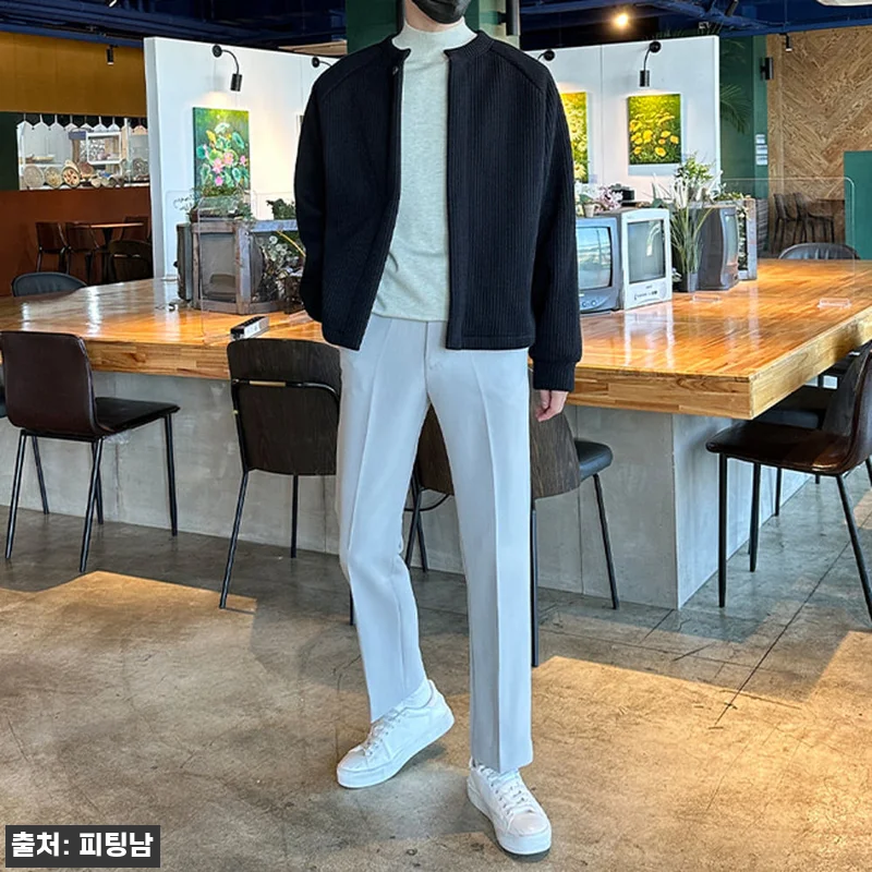 남자 어데어 두꺼운 라운드&후드 스판 관련 이미지 6